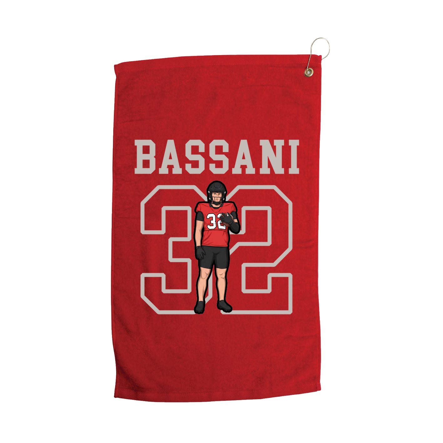 Golf Towel — Shirsey in Red