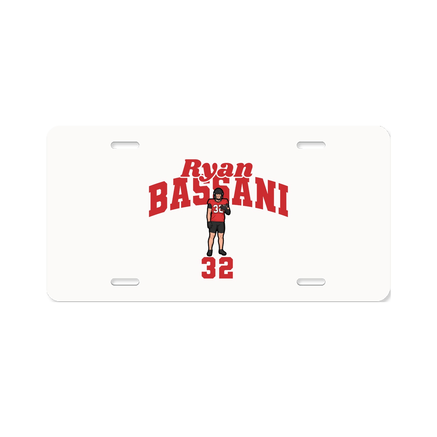 License Plate — Signature Arch in Classic