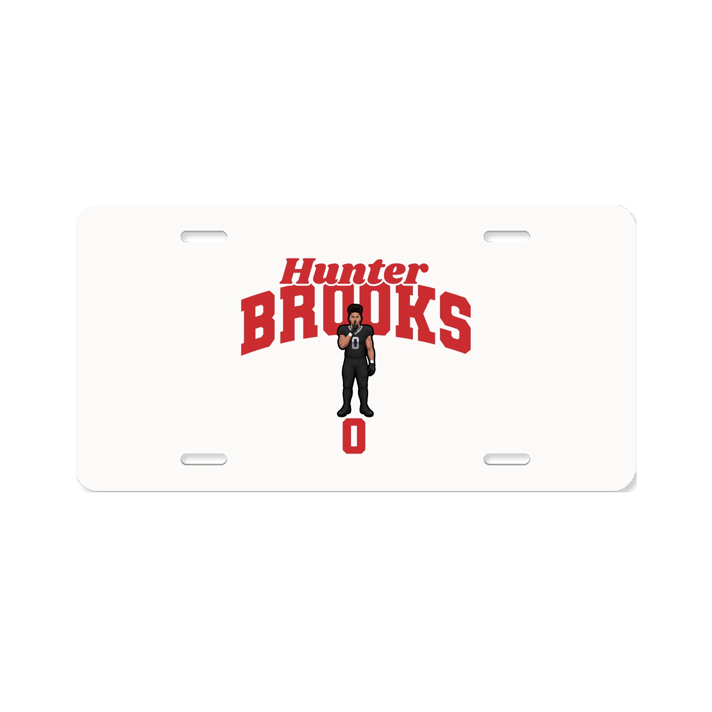 License Plate — Signature Arch in Classic