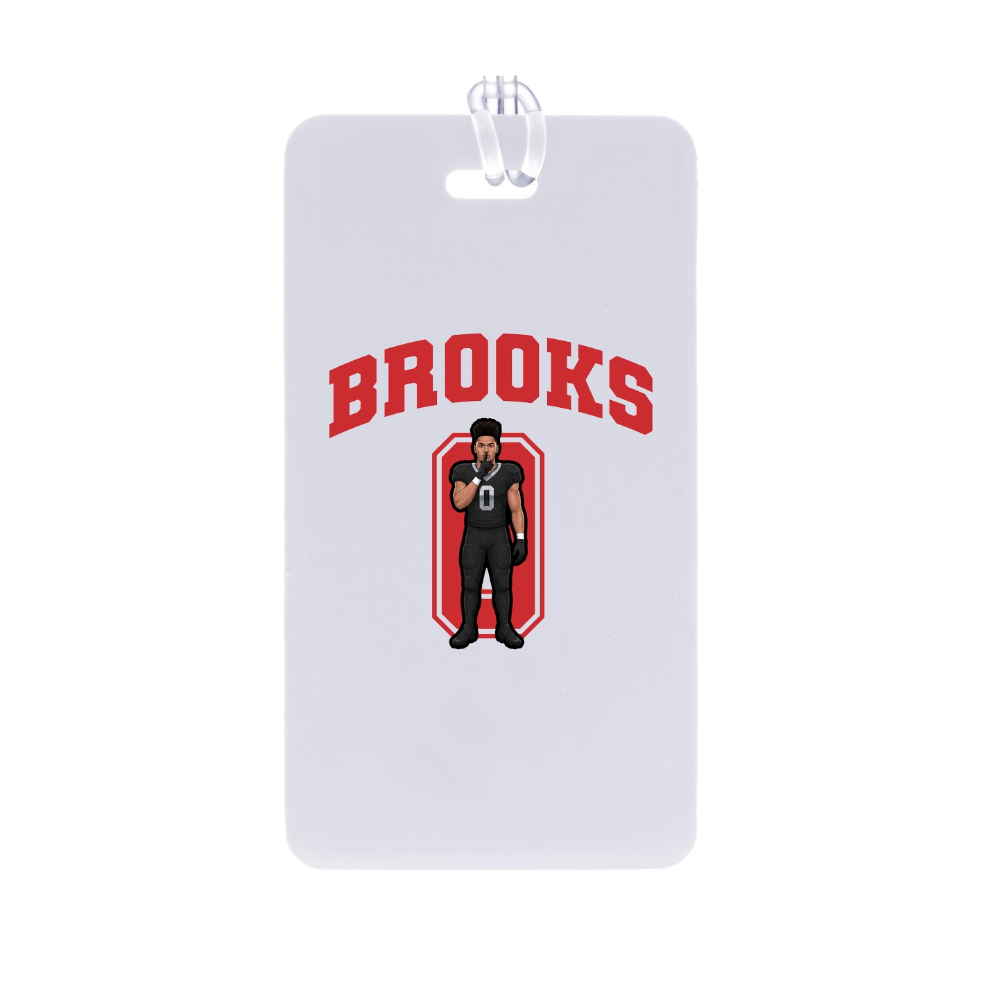 Bag Tag — Number in Classic
