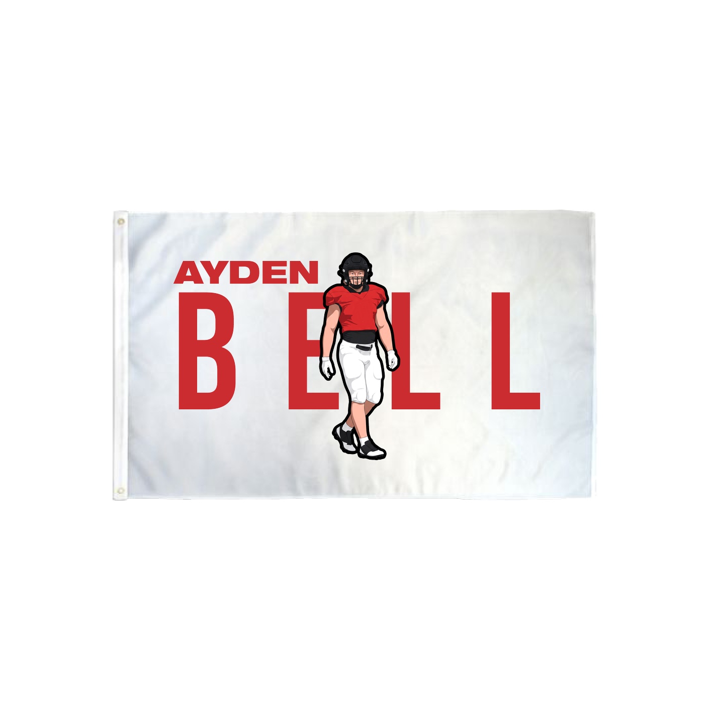 3x5 Flag — Player Name in Classic