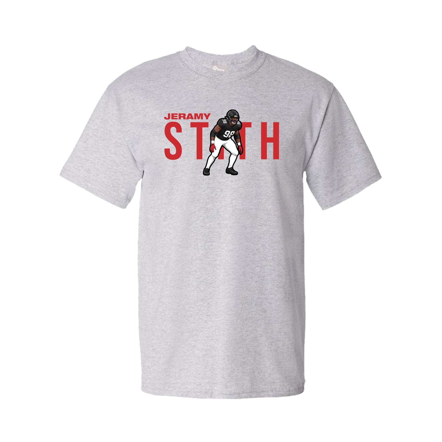 Tee — Player Name in Grey