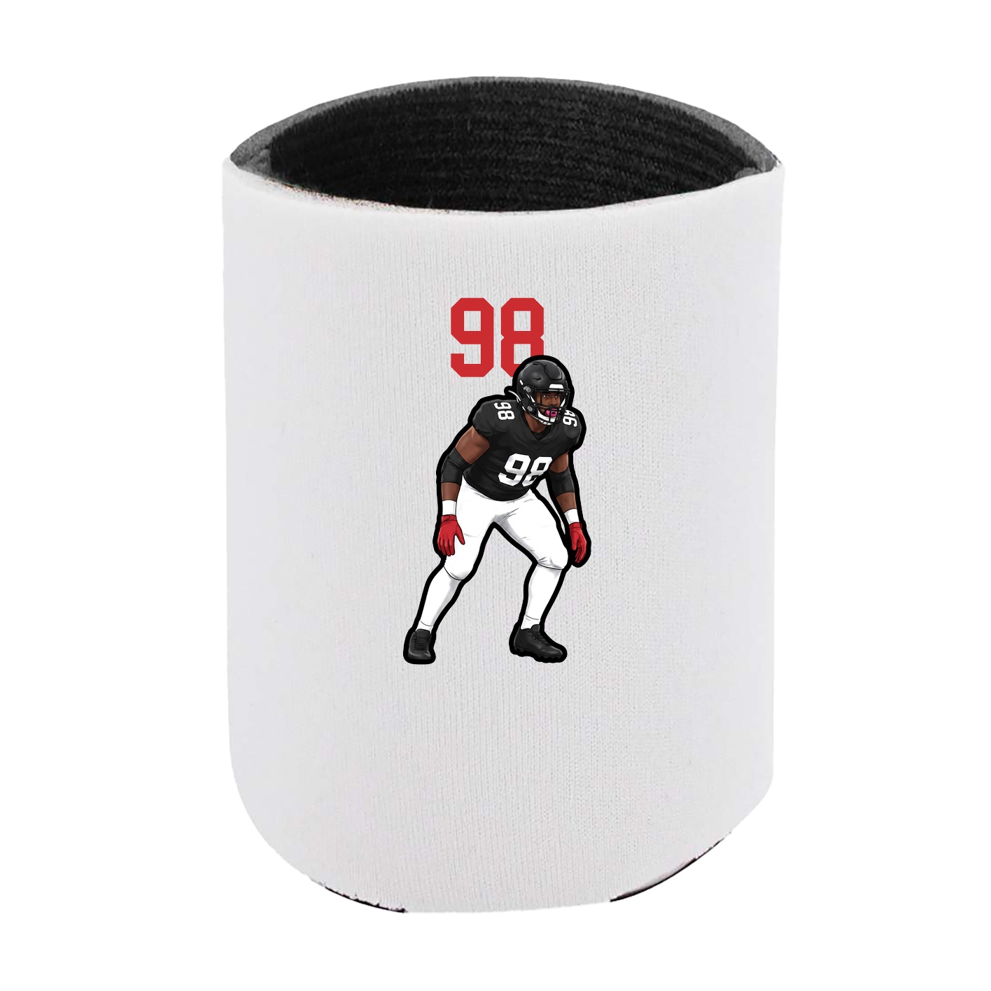 Can Holder — Number Top in White