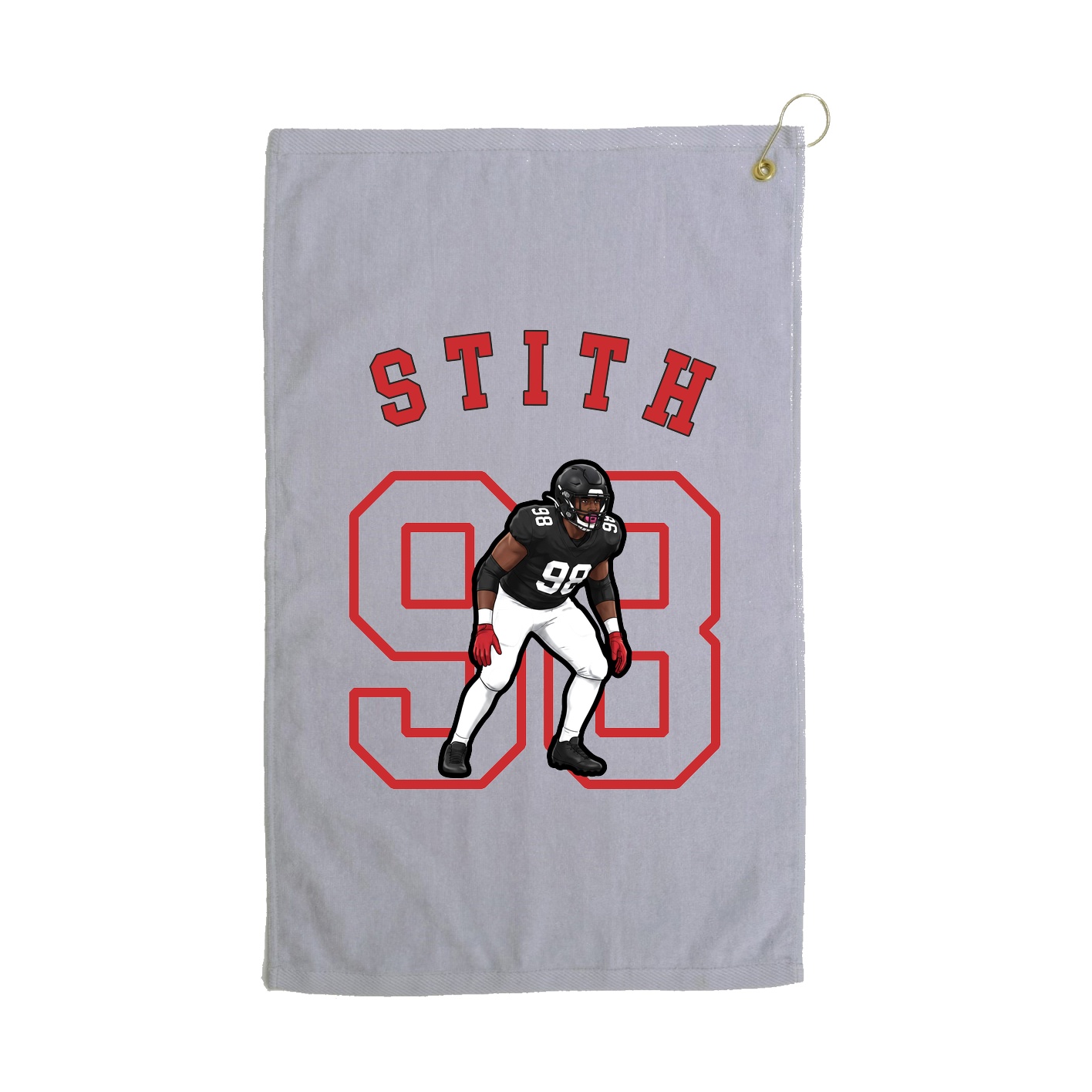Golf Towel — Shirsey Arch in Grey