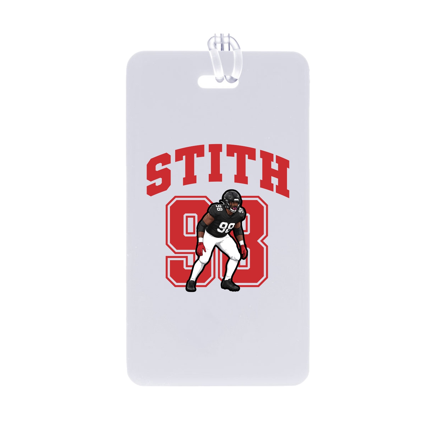 Bag Tag — Number in Classic