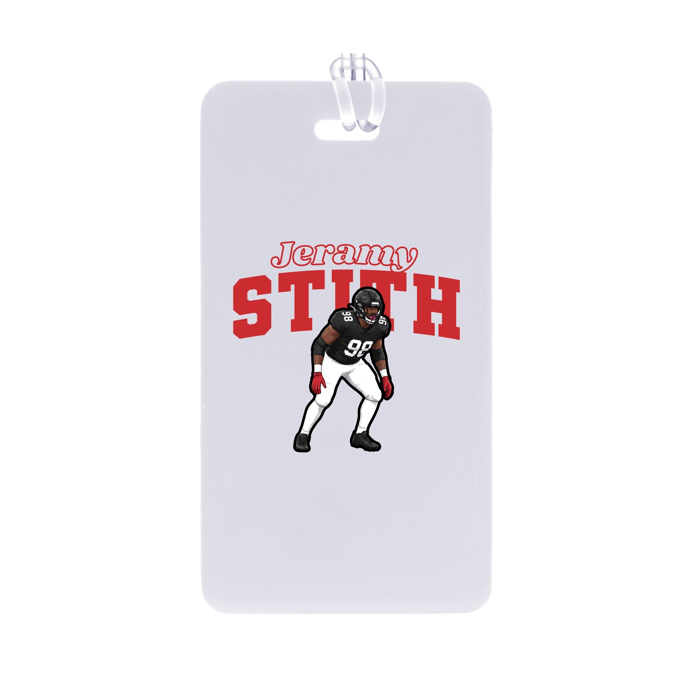 Bag Tag — Name Arch in Classic