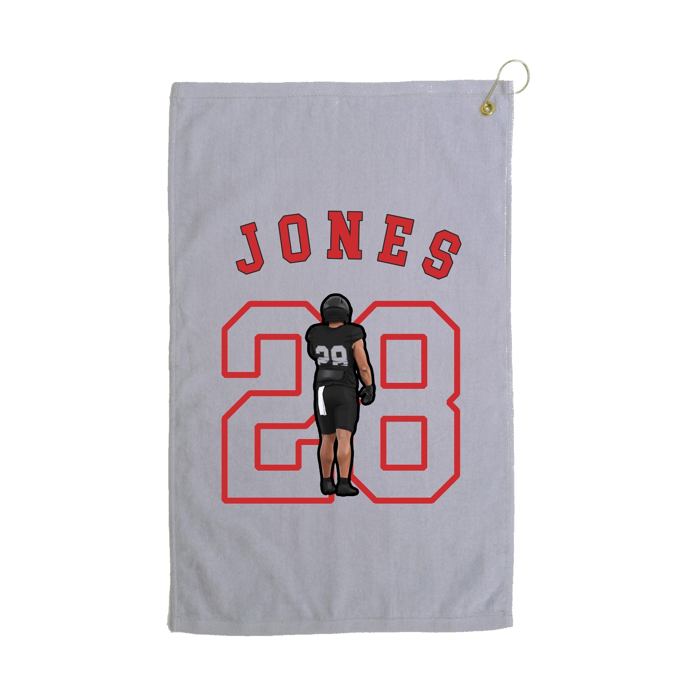 Golf Towel — Shirsey Arch in Grey