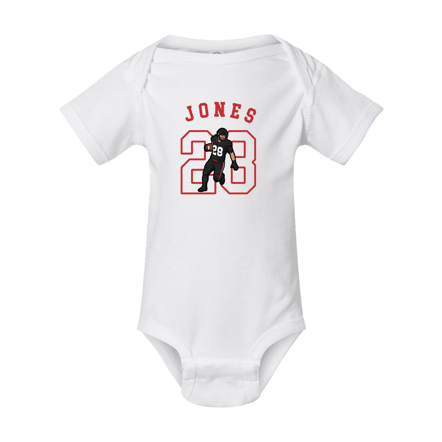 Baby Onesie — Shirsey Arch in White