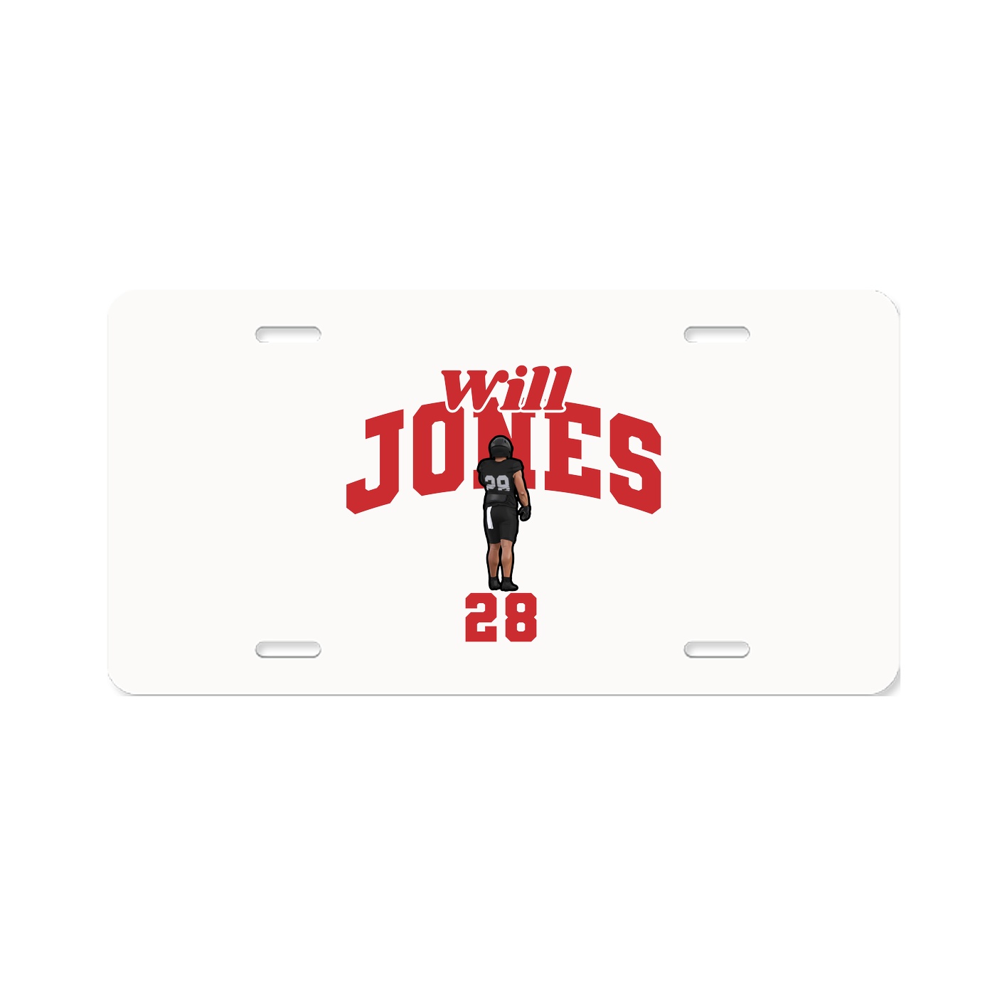 License Plate — Signature Arch in Classic