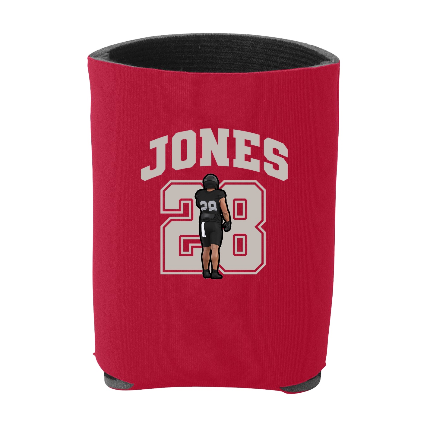 Can Holder — Number in Red