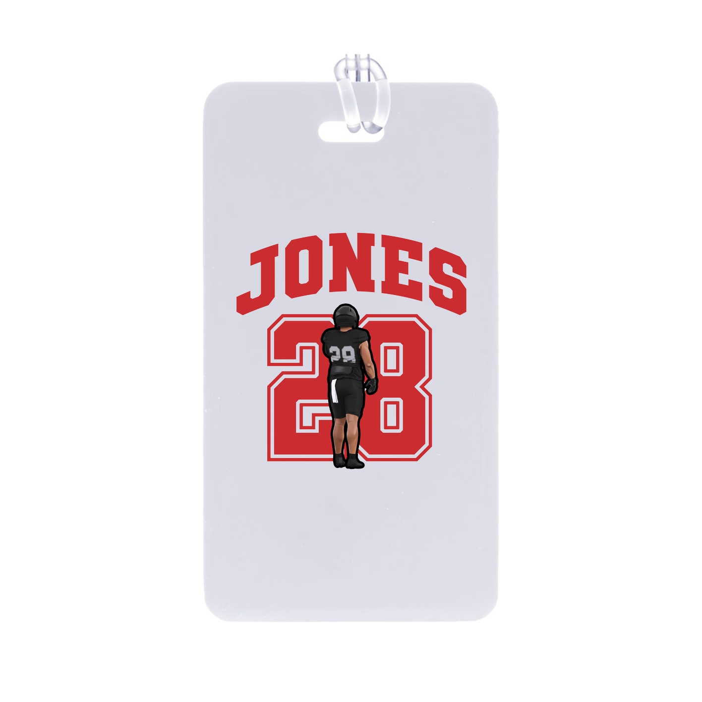 Bag Tag — Number in Classic