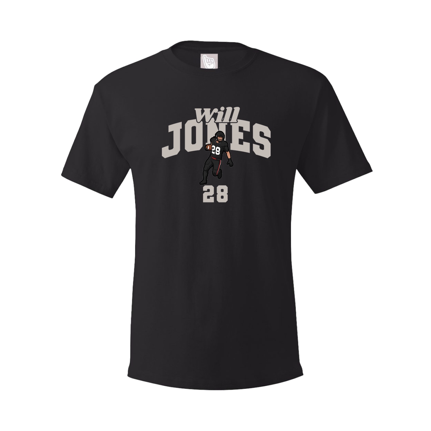 Tee — Signature Arch in Black