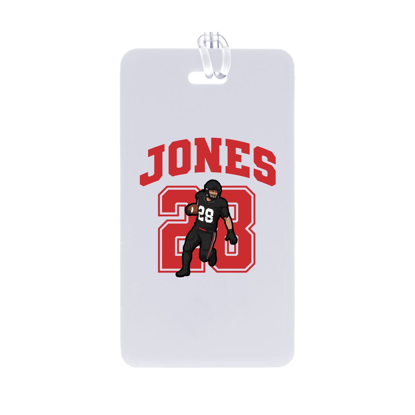 Bag Tag — Number in Classic