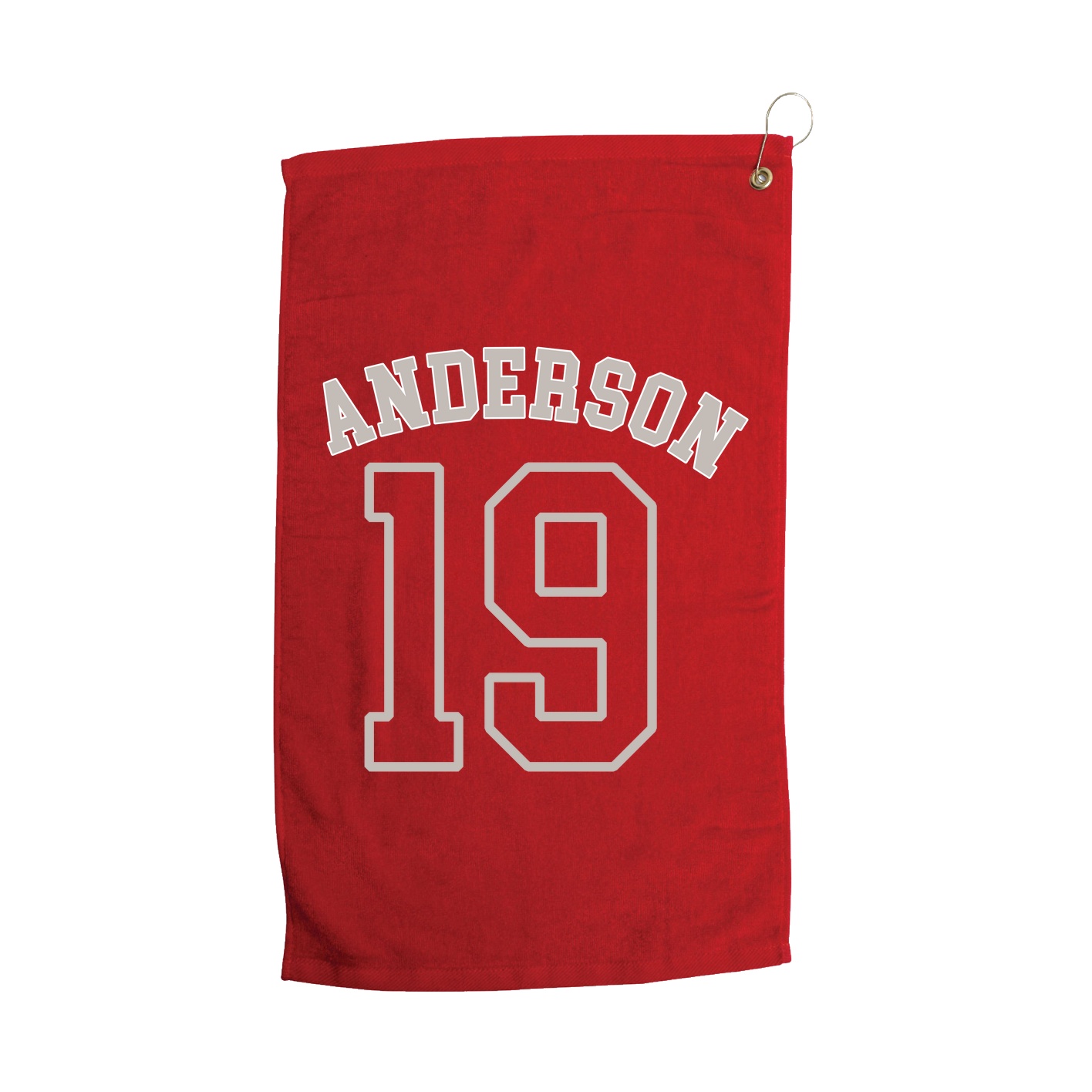 Golf Towel — Shirsey Arch in Red