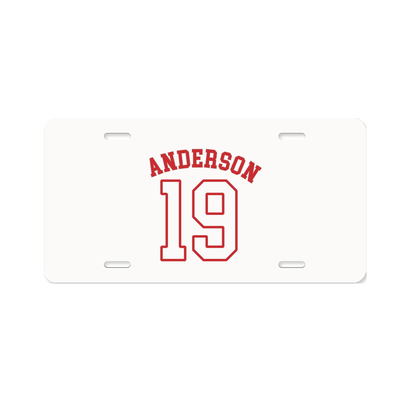 License Plate — Shirsey Arch in Classic