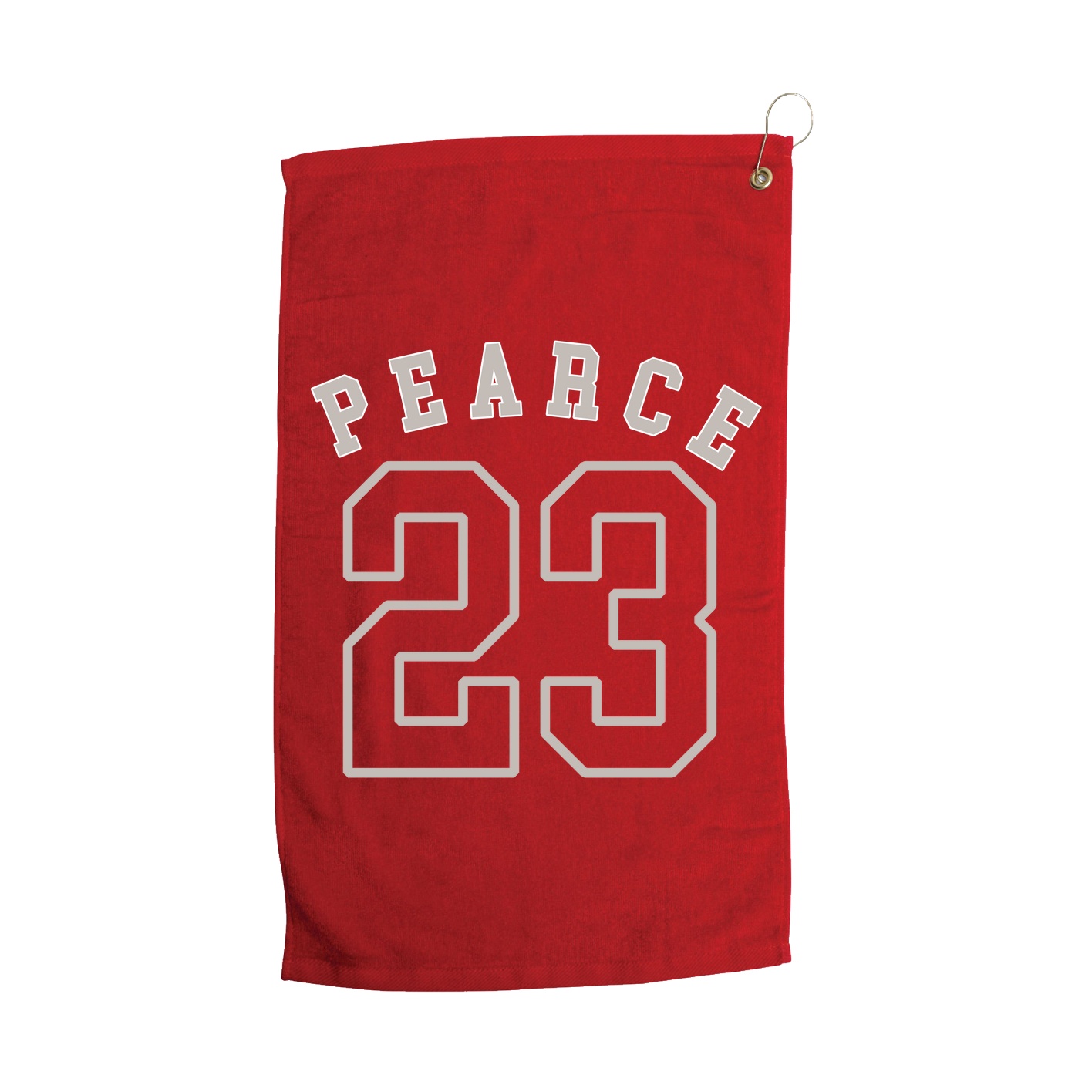 Golf Towel — Shirsey Arch in Red