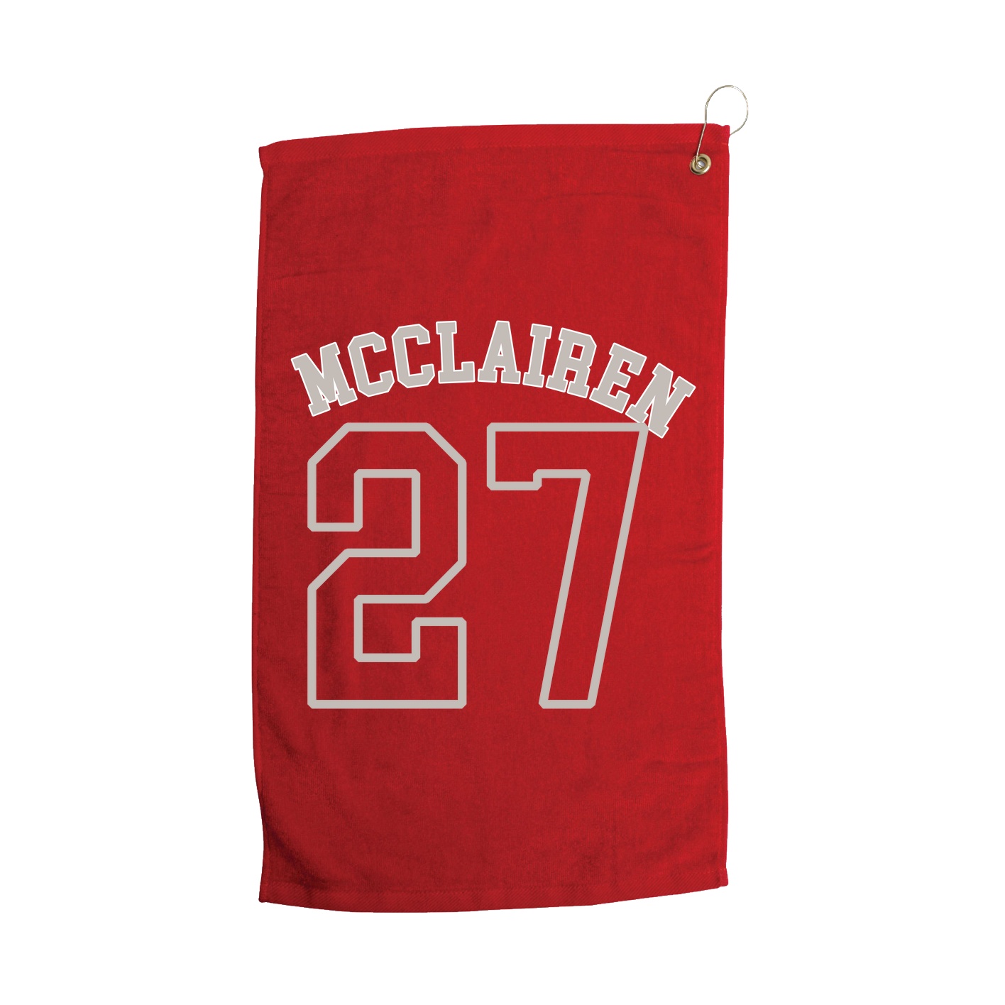 Golf Towel — Shirsey Arch in Red