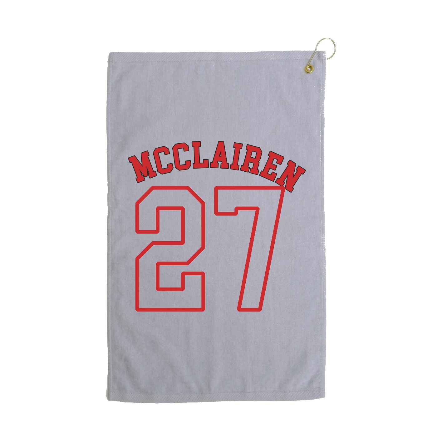 Golf Towel — Shirsey Arch in Grey