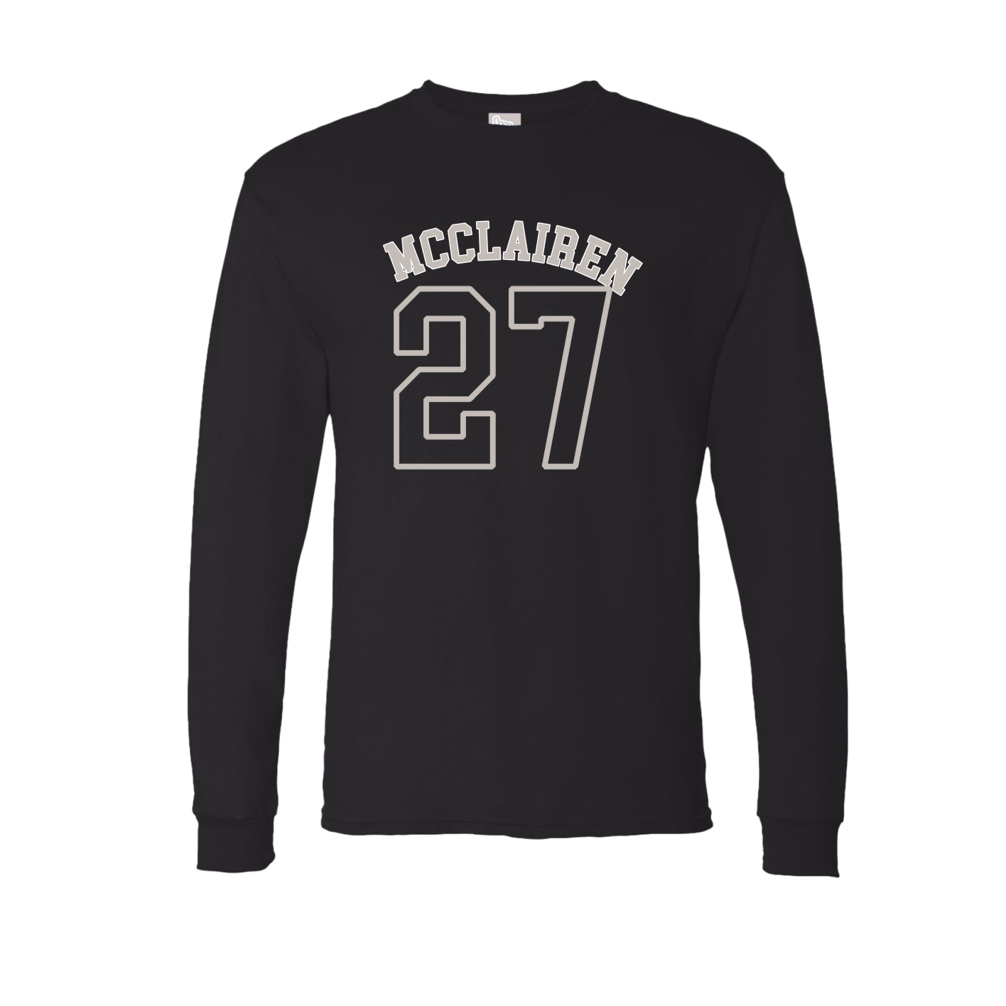 Long Sleeve Tee — Shirsey Arch in Black