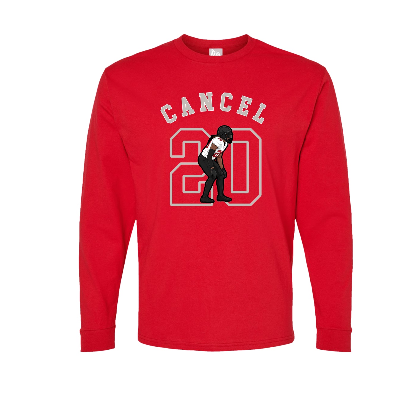 Long Sleeve Tee — Shirsey Arch in Red