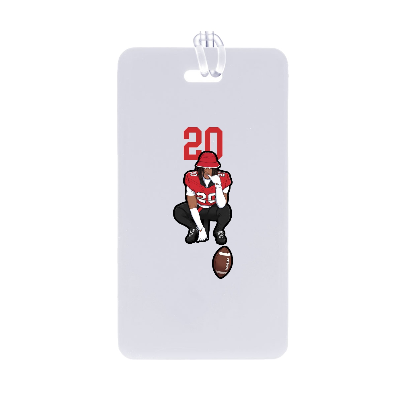 Bag Tag — Number Top in Classic
