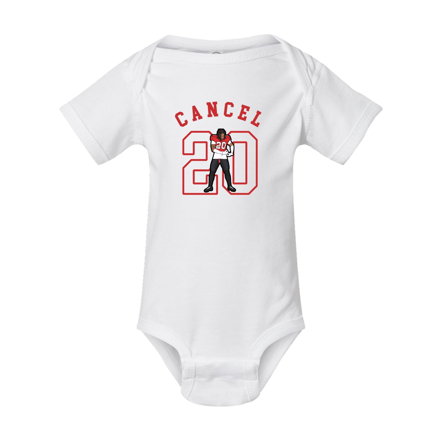 Baby Onesie — Shirsey Arch in White