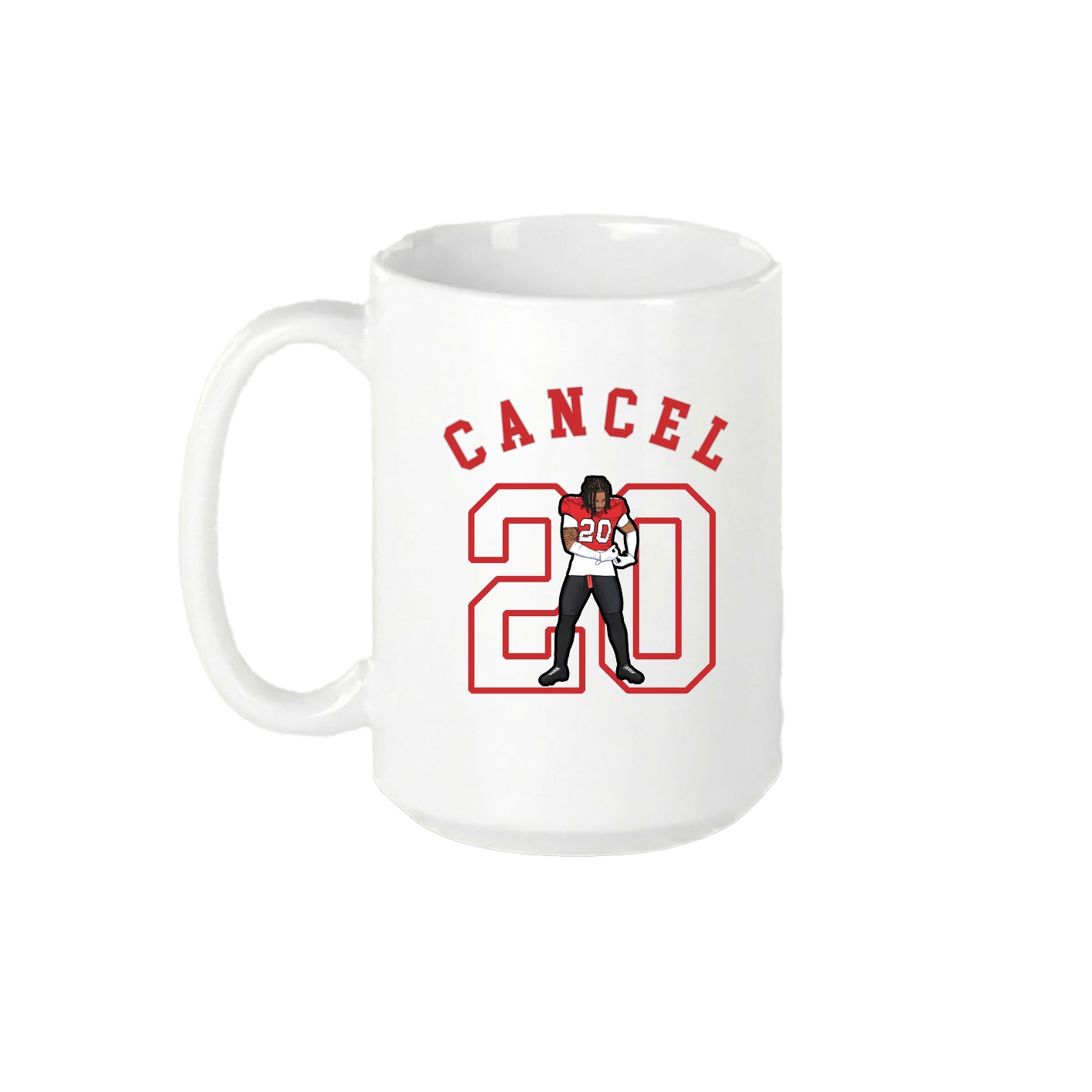 15oz Coffee Mug — Shirsey Arch in White