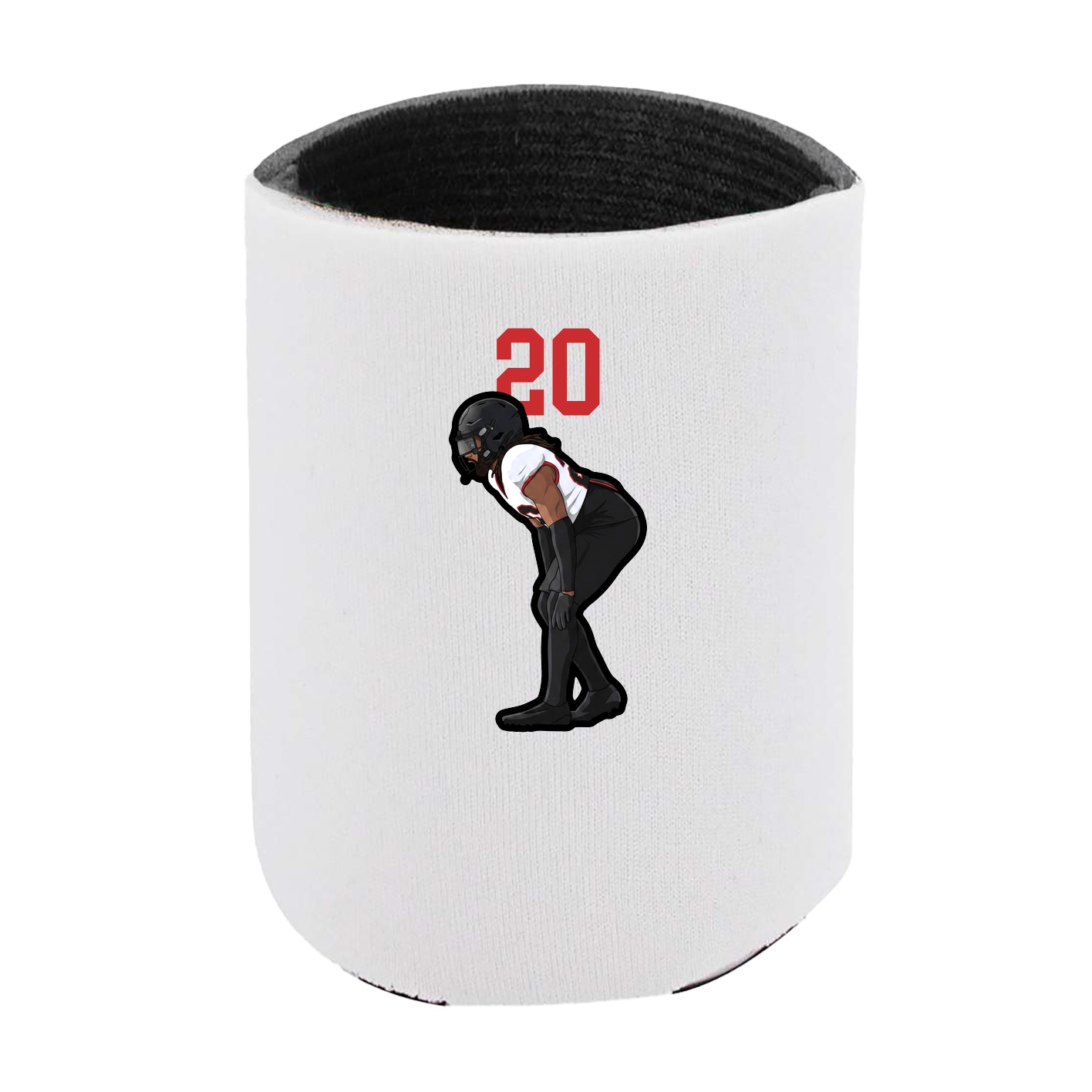 Can Holder — Number Top in White