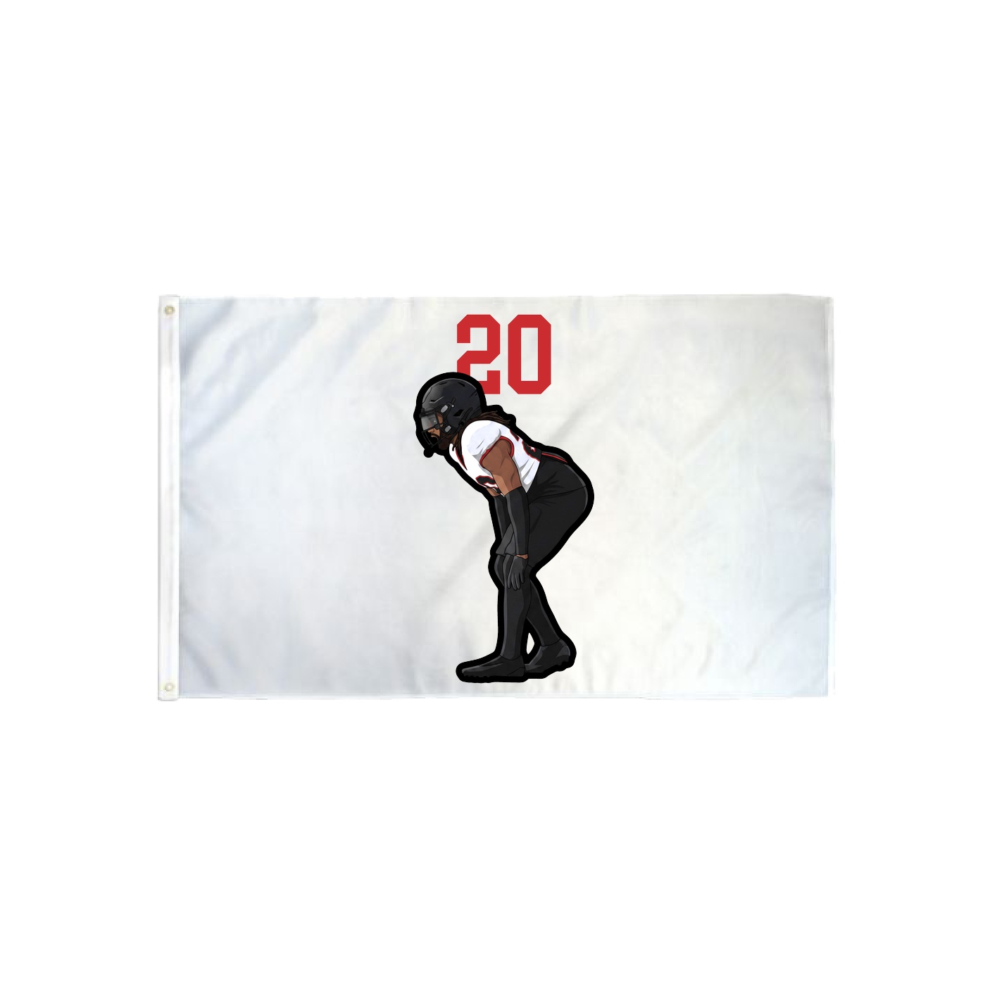 3x5 Flag — Number Top in Classic