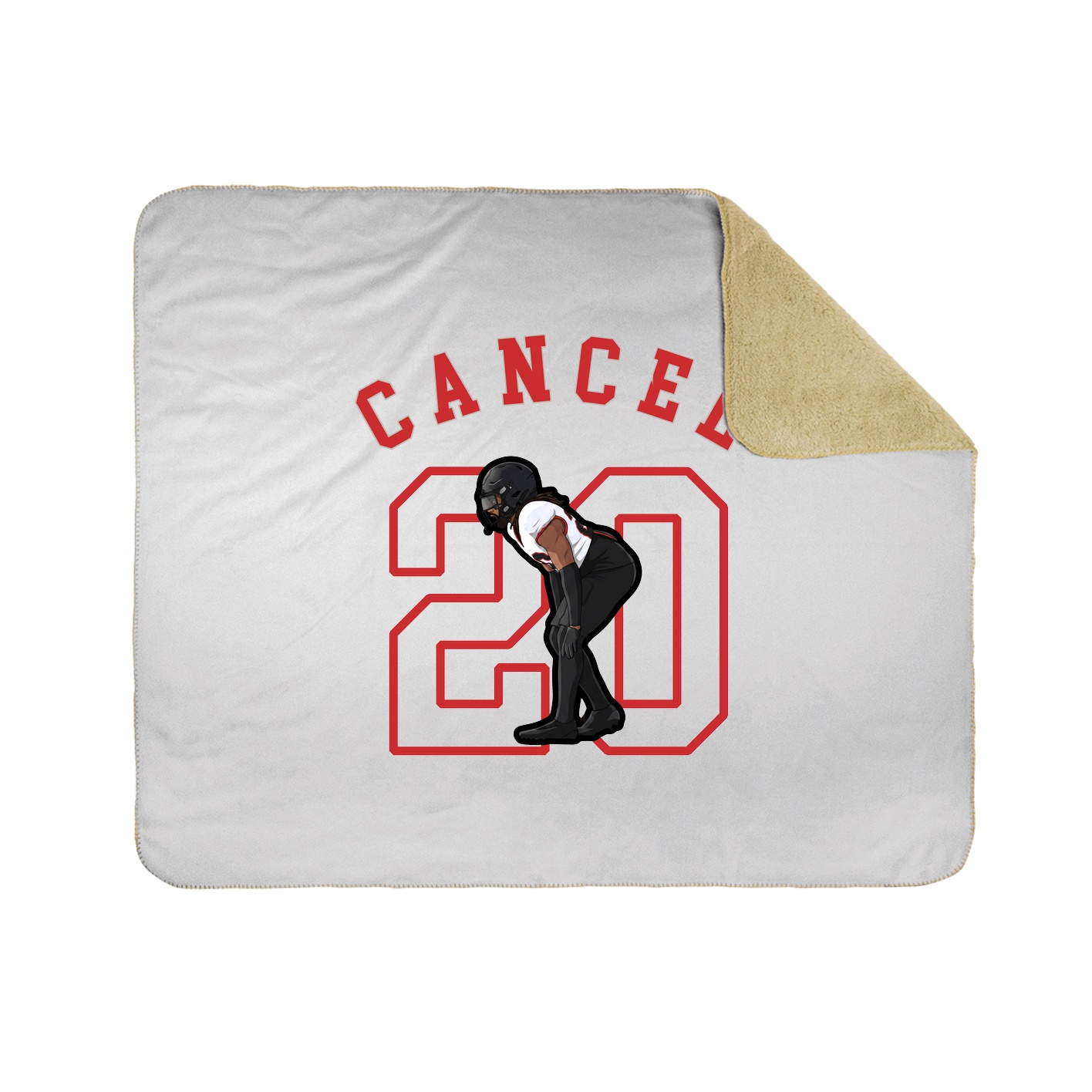 Throw Blanket — Shirsey Arch in White