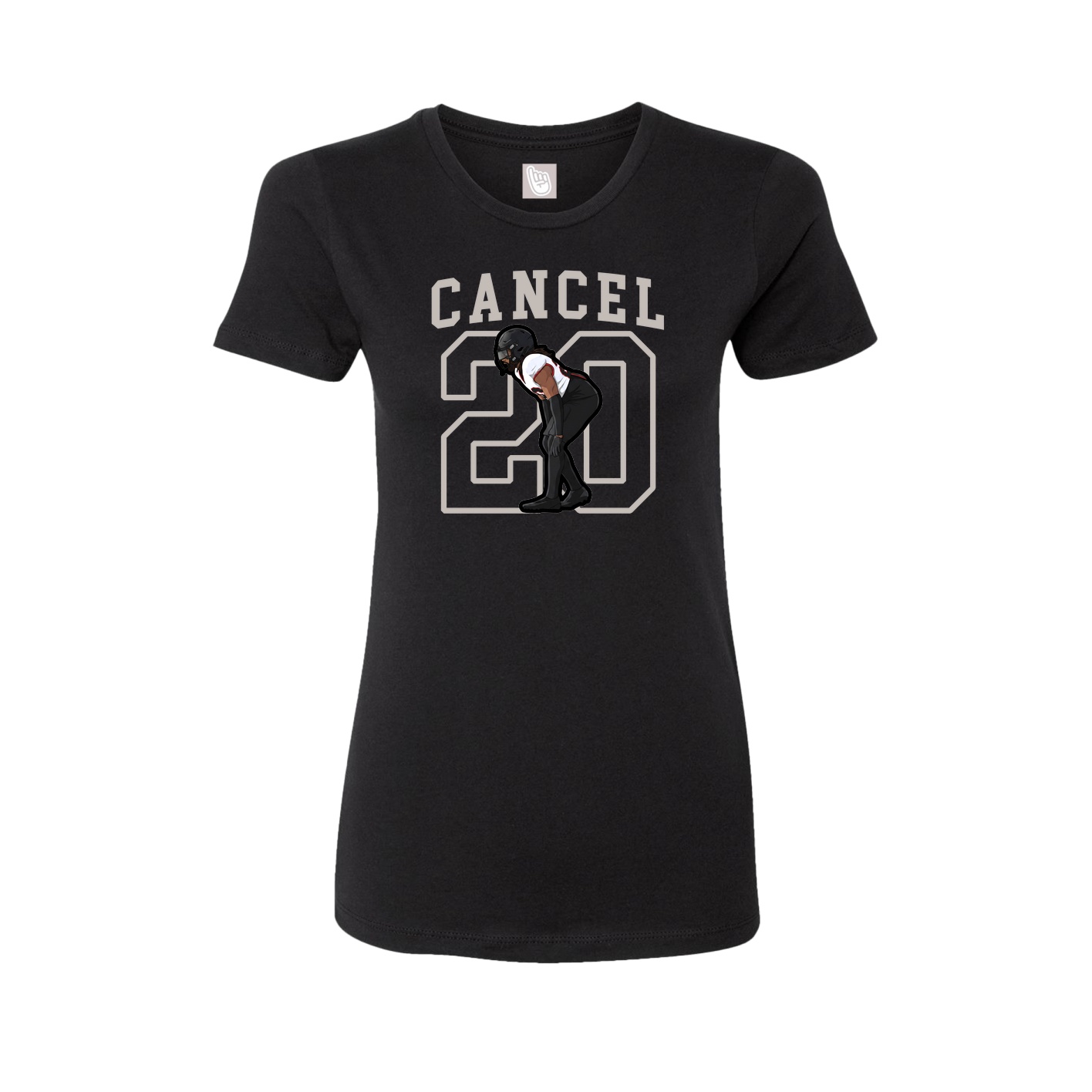 Fitted Women's Tee — Shirsey in Black