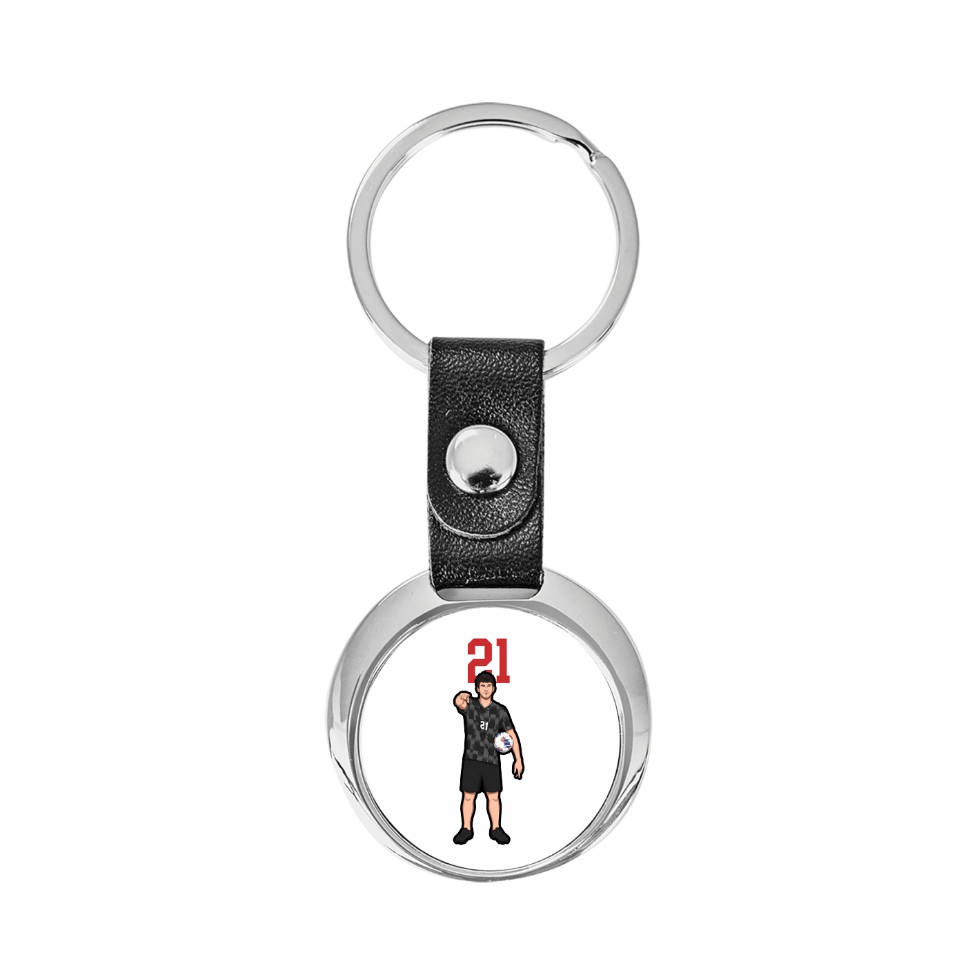 Key Chain — Number Top in Classic