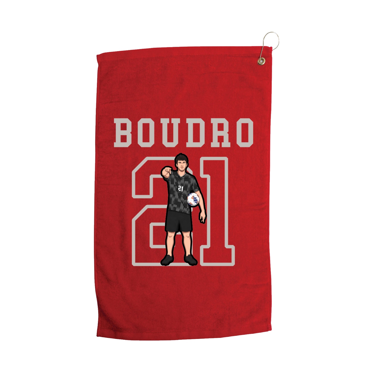 Golf Towel — Shirsey in Red