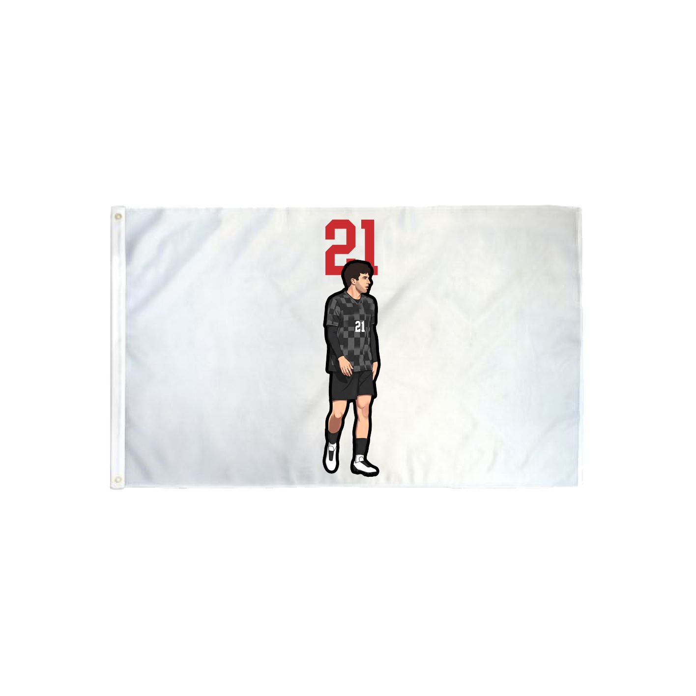 3x5 Flag — Number Top in Classic