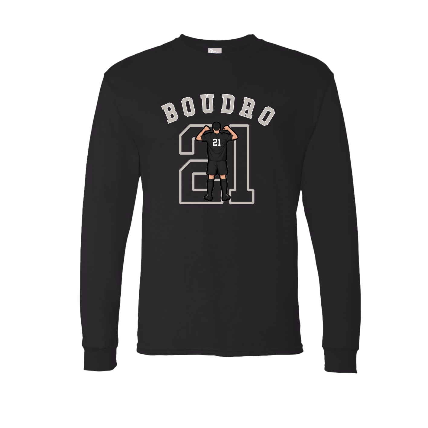 Long Sleeve Tee — Shirsey Arch in Black
