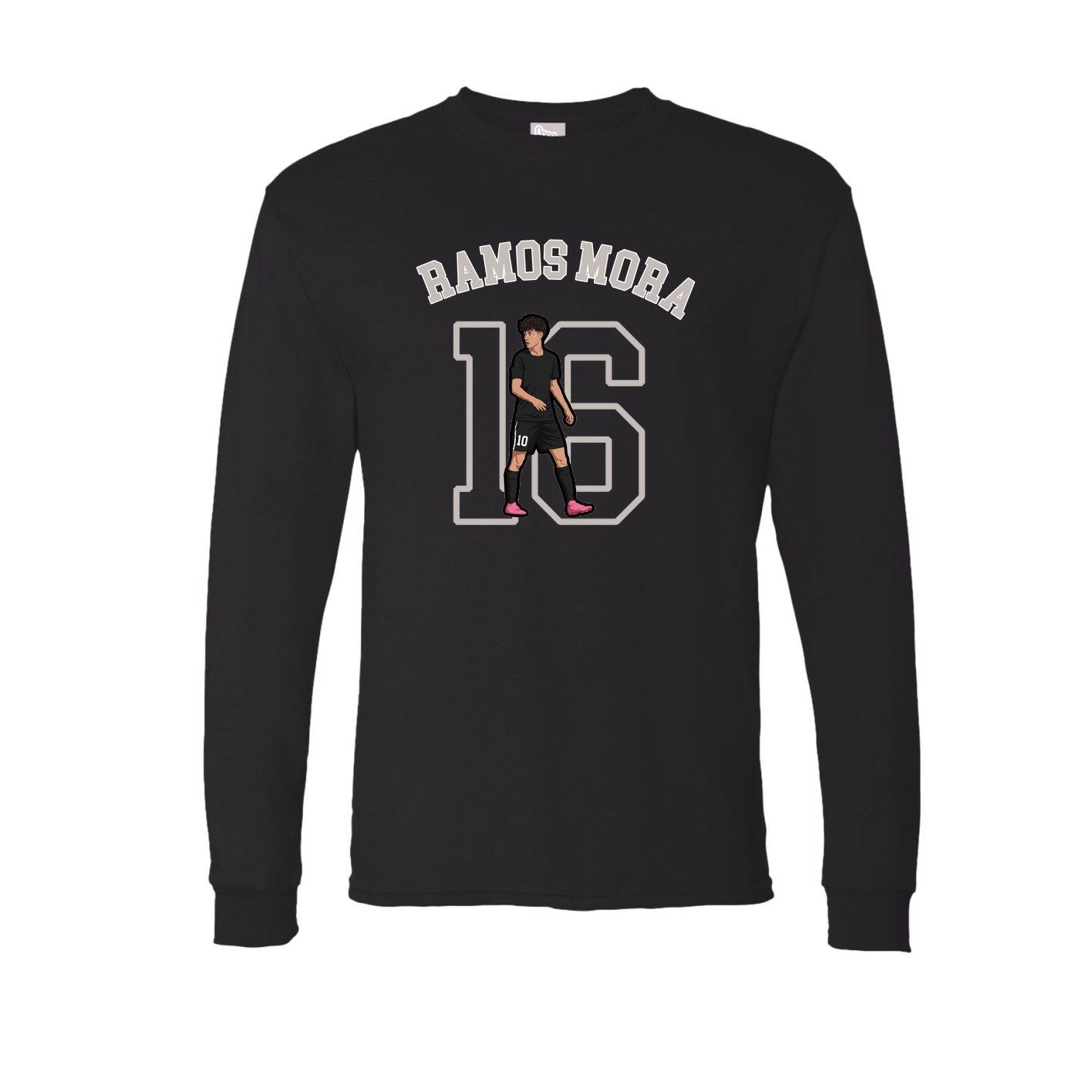 Long Sleeve Tee — Shirsey Arch in Black