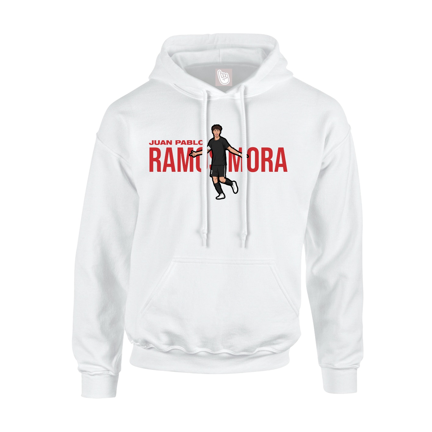 Hoodie — Player Name in White