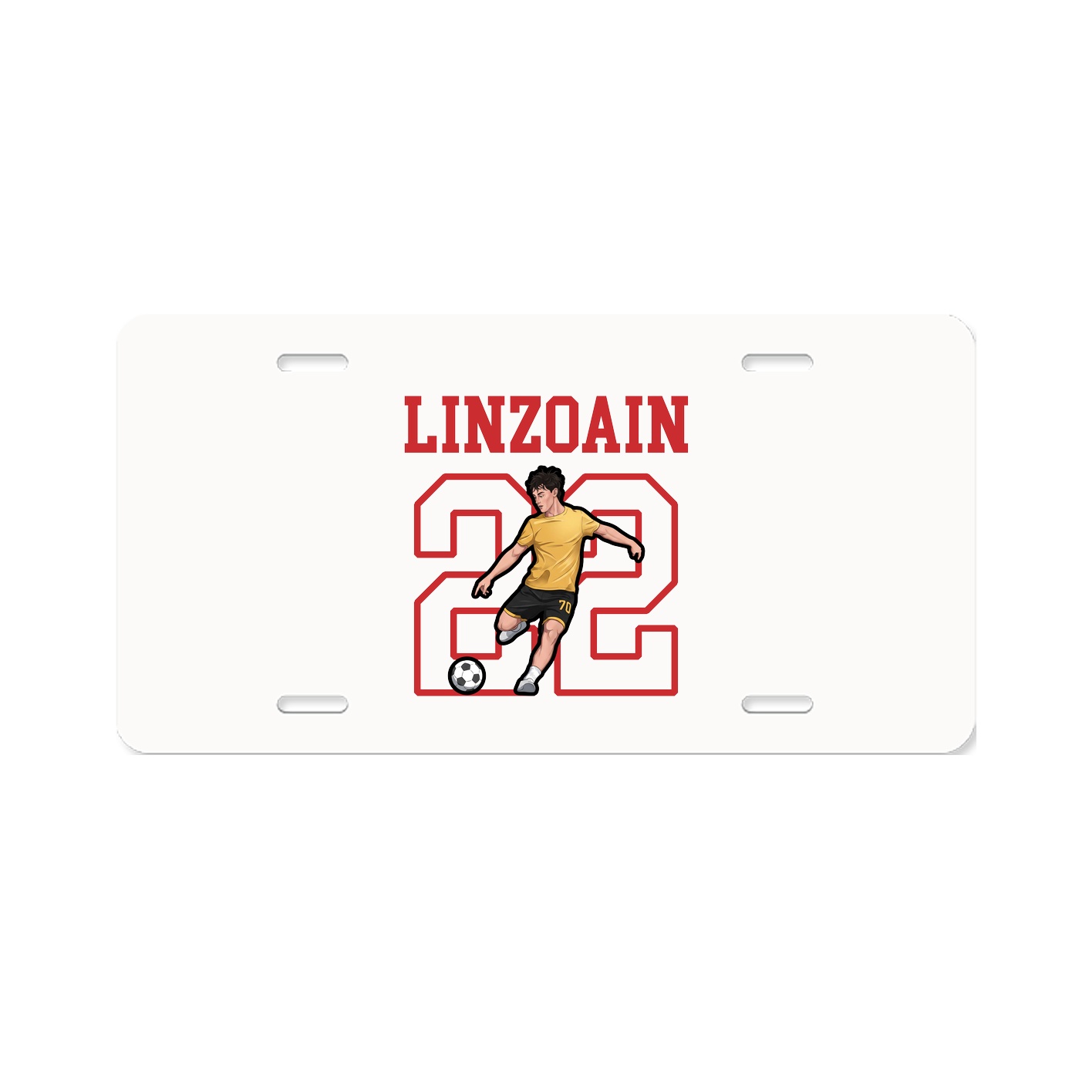 License Plate — Shirsey in Classic