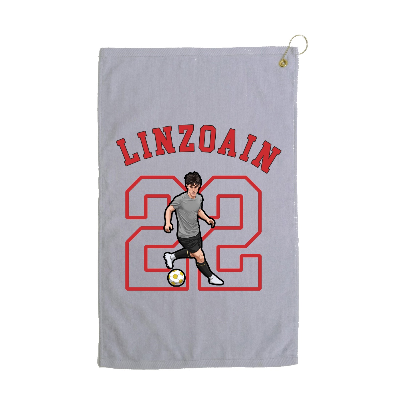 Golf Towel — Shirsey Arch in Grey