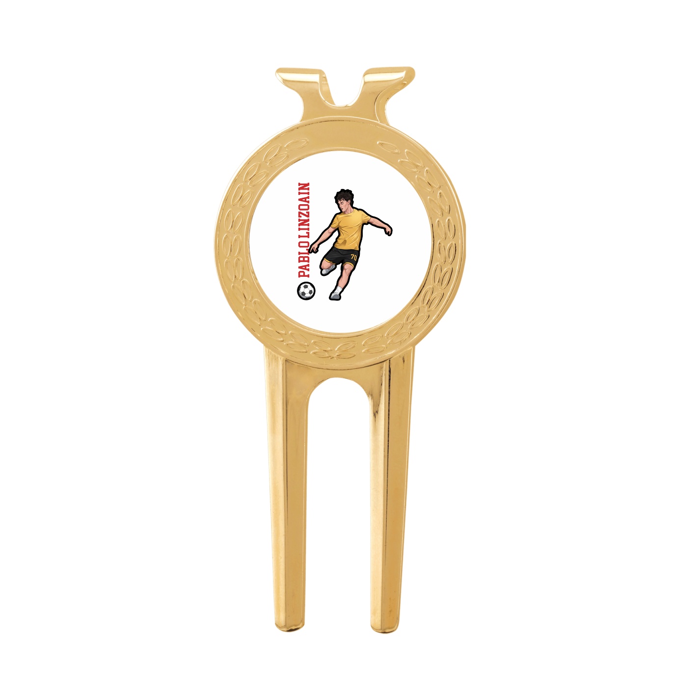 Divot Tool with Ball Marker — Name Vertical in Classic
