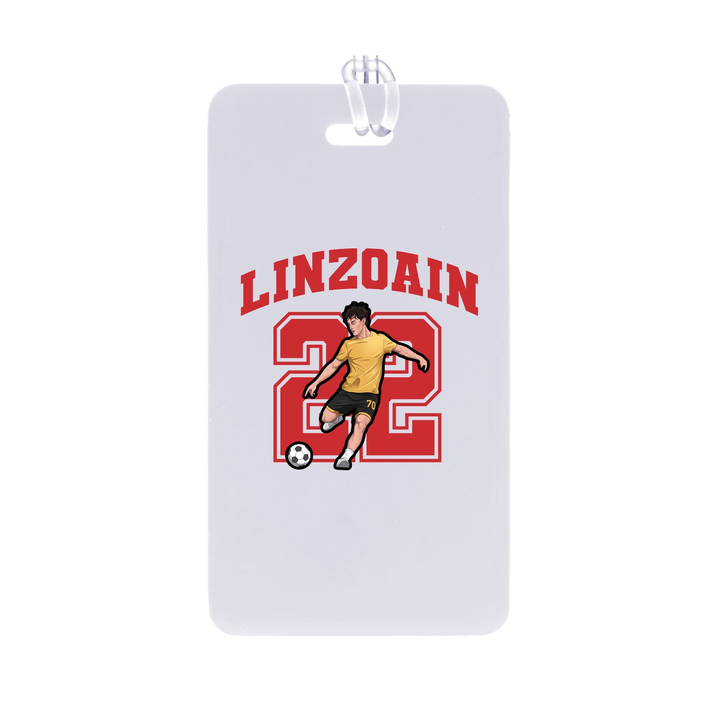 Bag Tag — Number in Classic