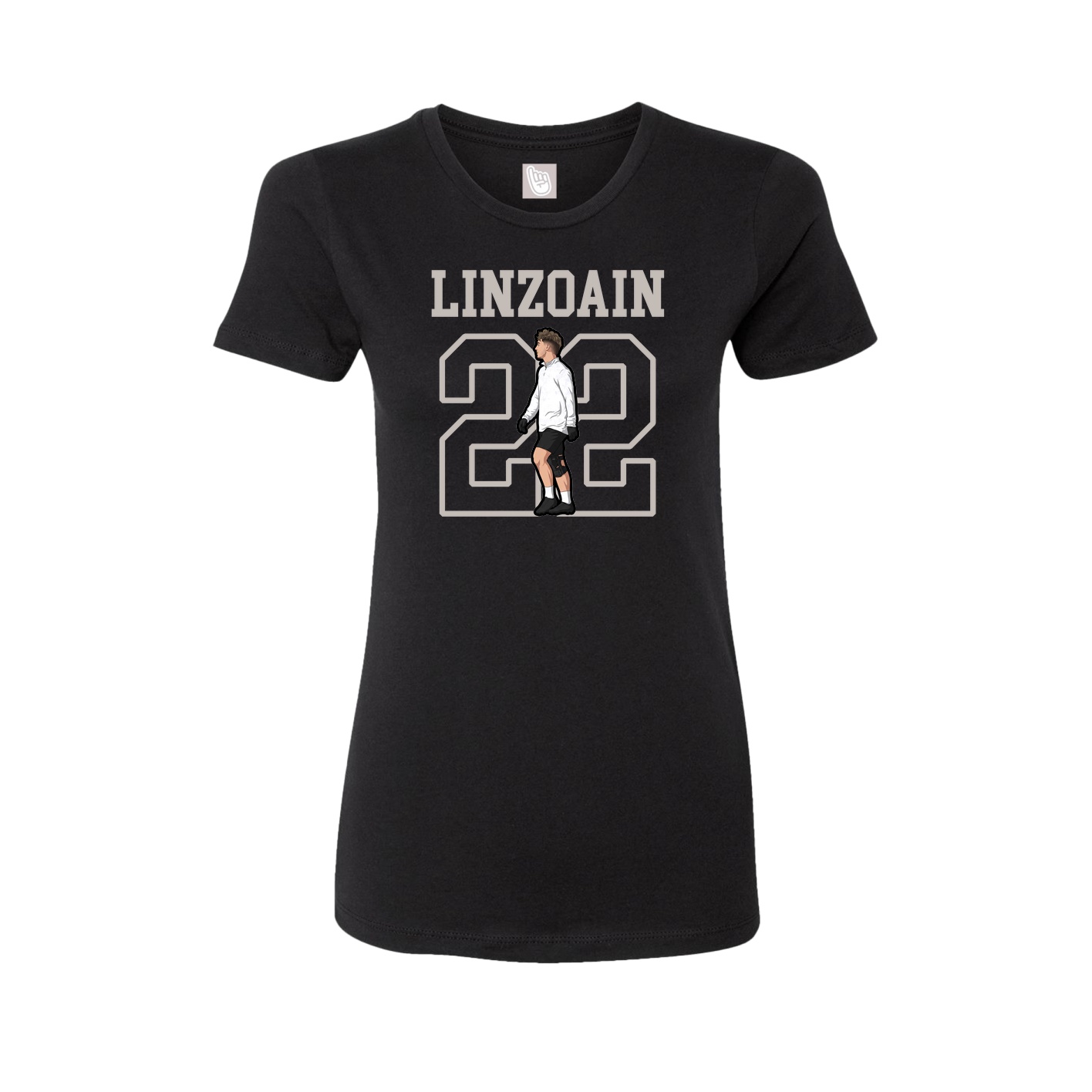 Fitted Women's Tee — Shirsey in Black