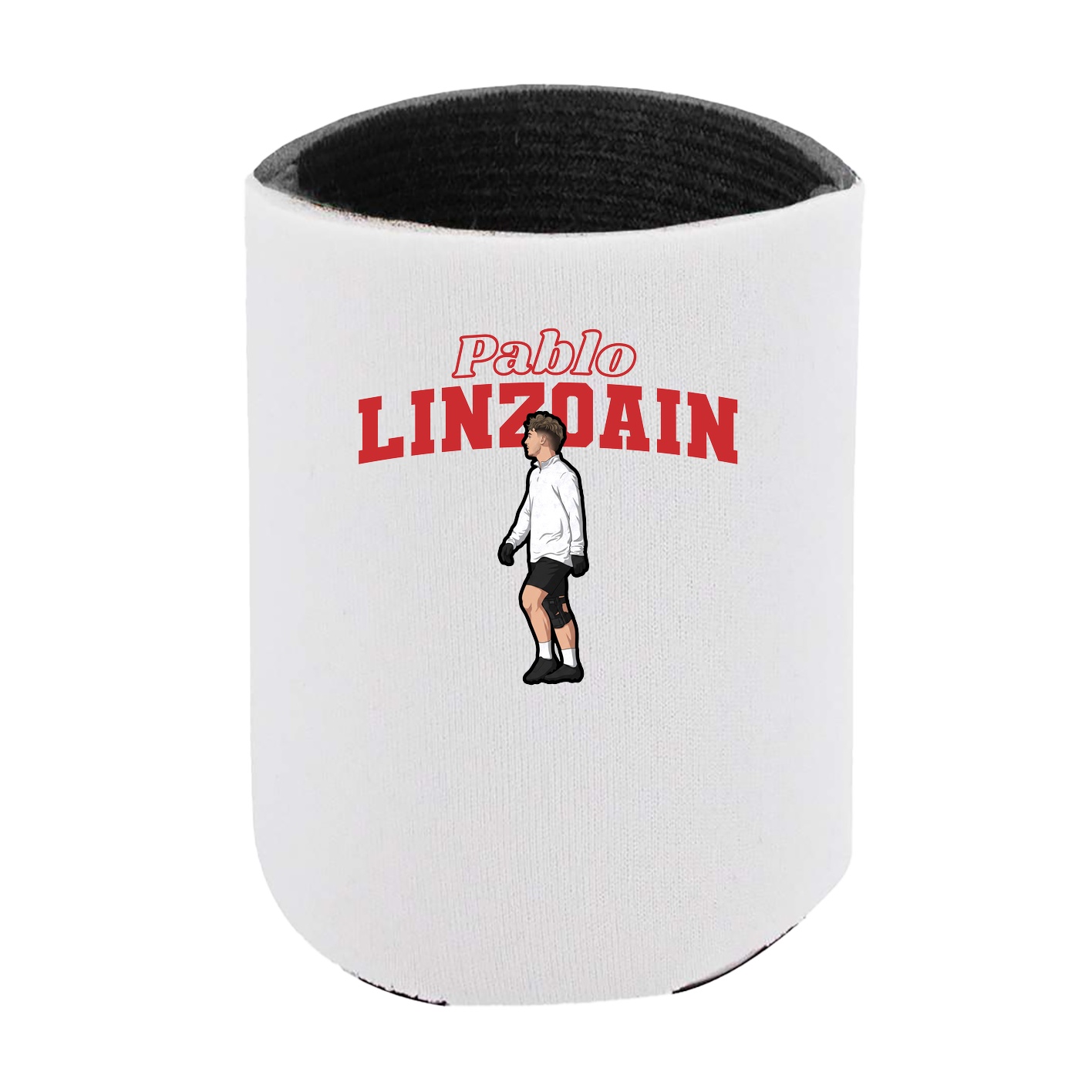 Can Holder — Name Arch in White