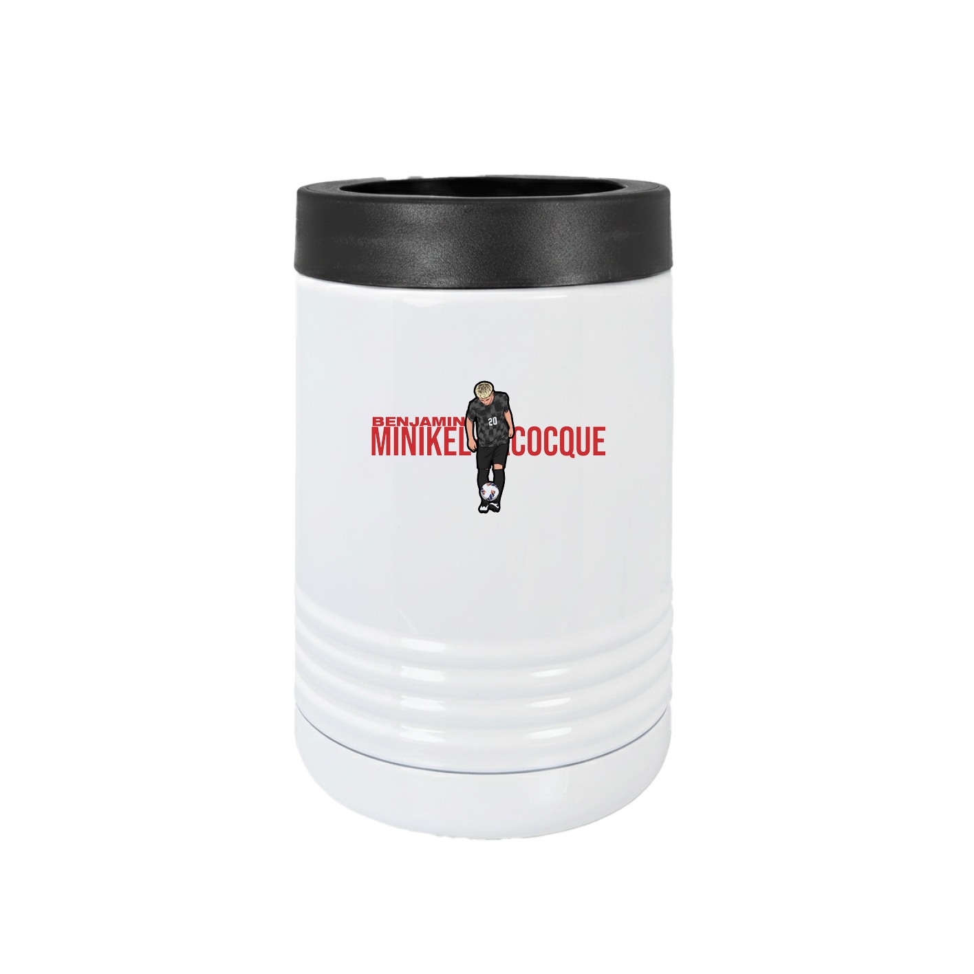 Beverage Holder — Player Name in White