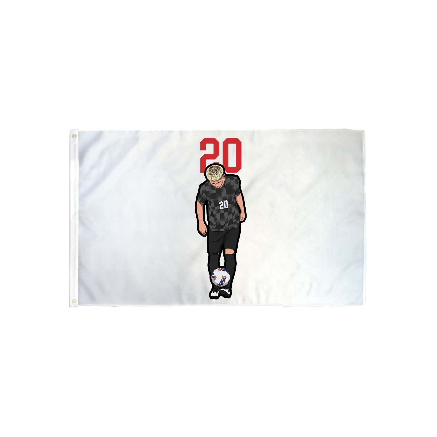 3x5 Flag — Number Top in Classic
