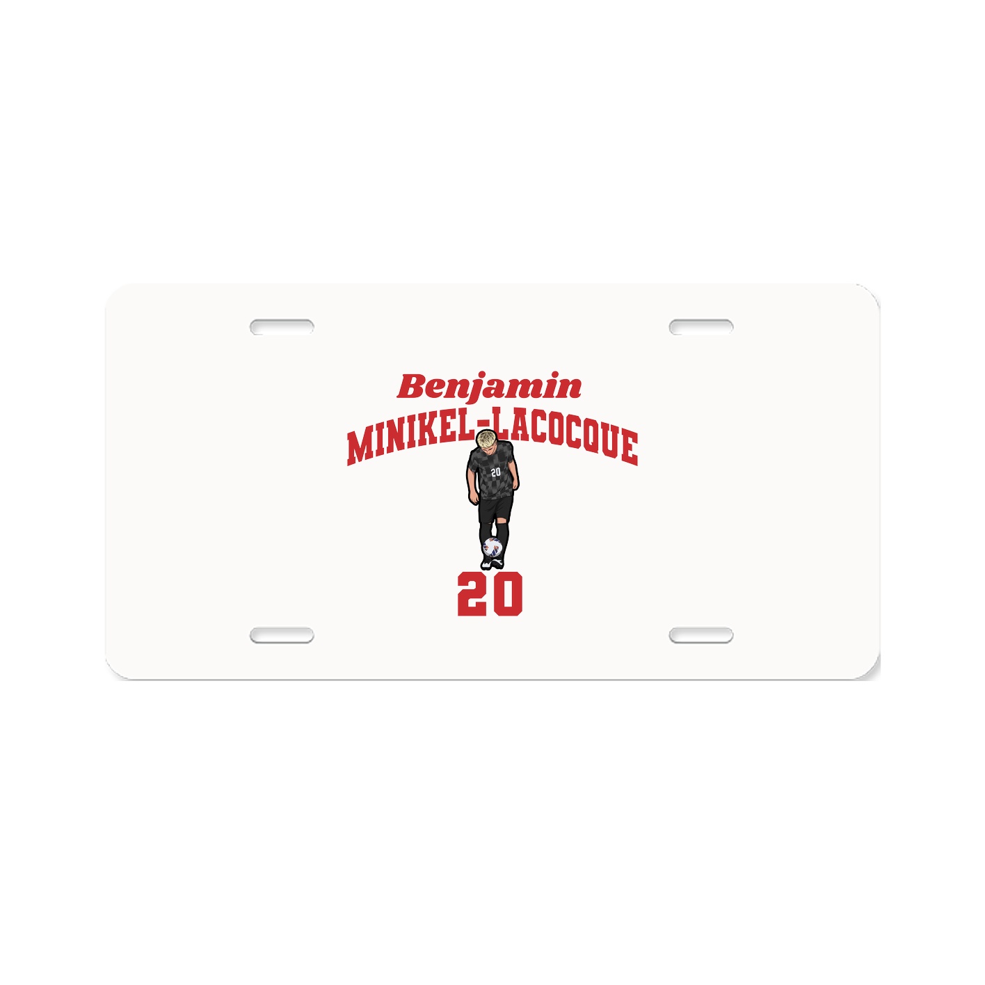 License Plate — Signature Arch in Classic