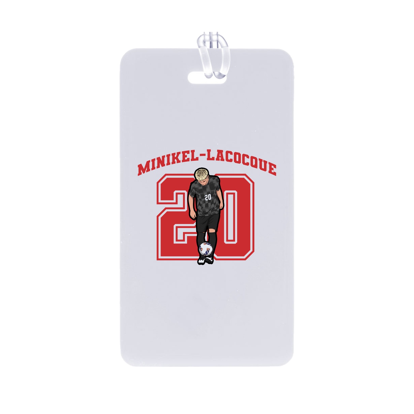 Bag Tag — Number in Classic