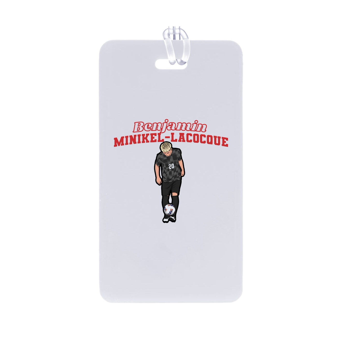 Bag Tag — Name Arch in Classic