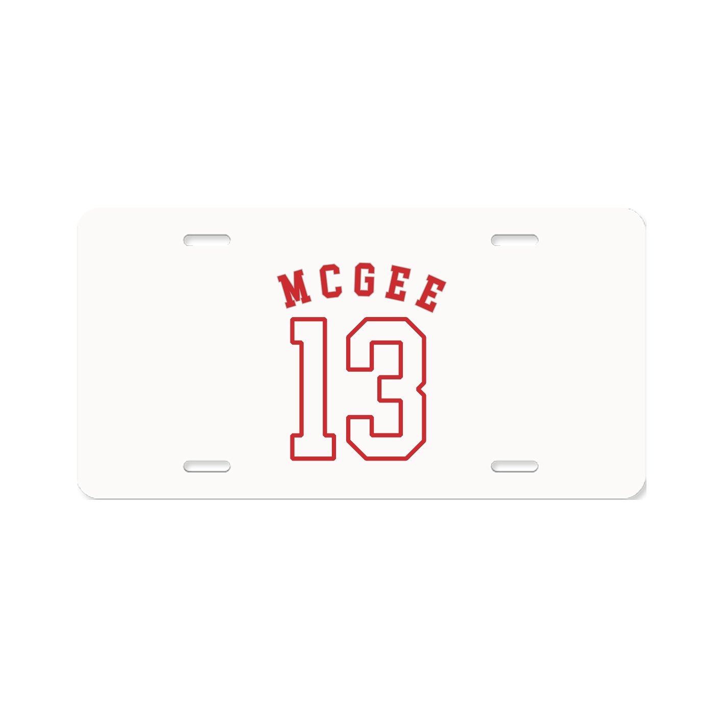 License Plate — Shirsey Arch in Classic