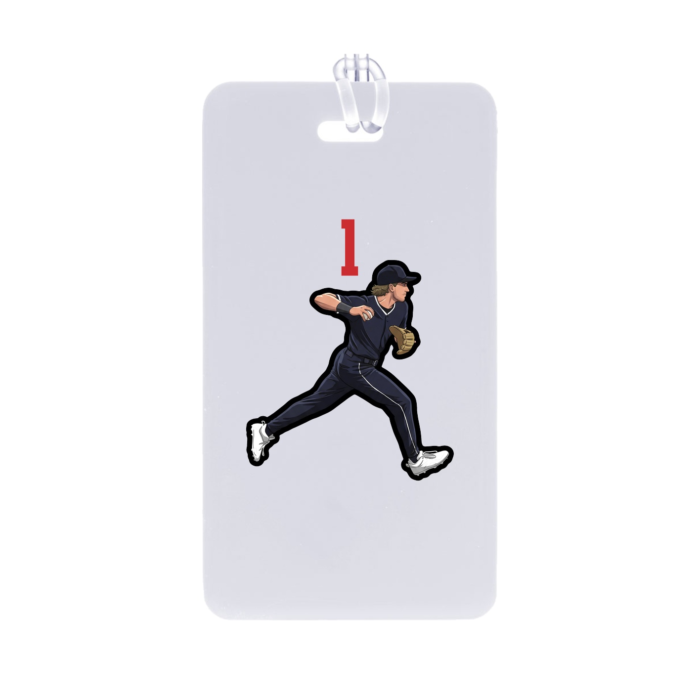 Bag Tag — Number Top in Classic